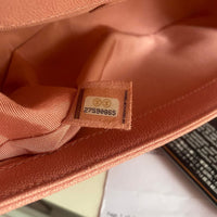 Chanel Old Medium Boy Quilted Caviar Gold Hardware