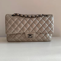 Chanel Classic Medium Flap Caviar Lambskin Ruthenium Hardware