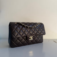 Chanel Small Chocolate Classic Double Flap Bag – 21A Collection