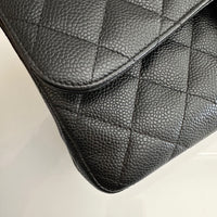 CHANEL Jumbo Classic Double Flap Black Caviar GHW
