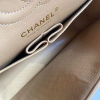 CHANEL Vintage 24K Medium Classic Lambskin Double Flap GHW