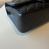 CHANEL Medium Classic Caviar Double Flap
