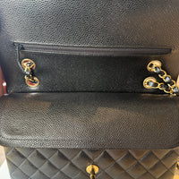 CHANEL Medium Classic Caviar Double Flap