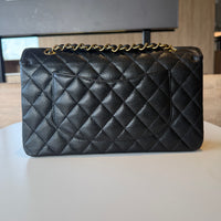 CHANEL Medium Classic Caviar Double Flap
