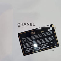 CHANEL 20B Iridescent Ivory Medium Classic Double Flap