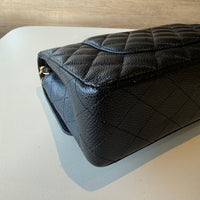 CHANEL Medium Classic Caviar Double Flap