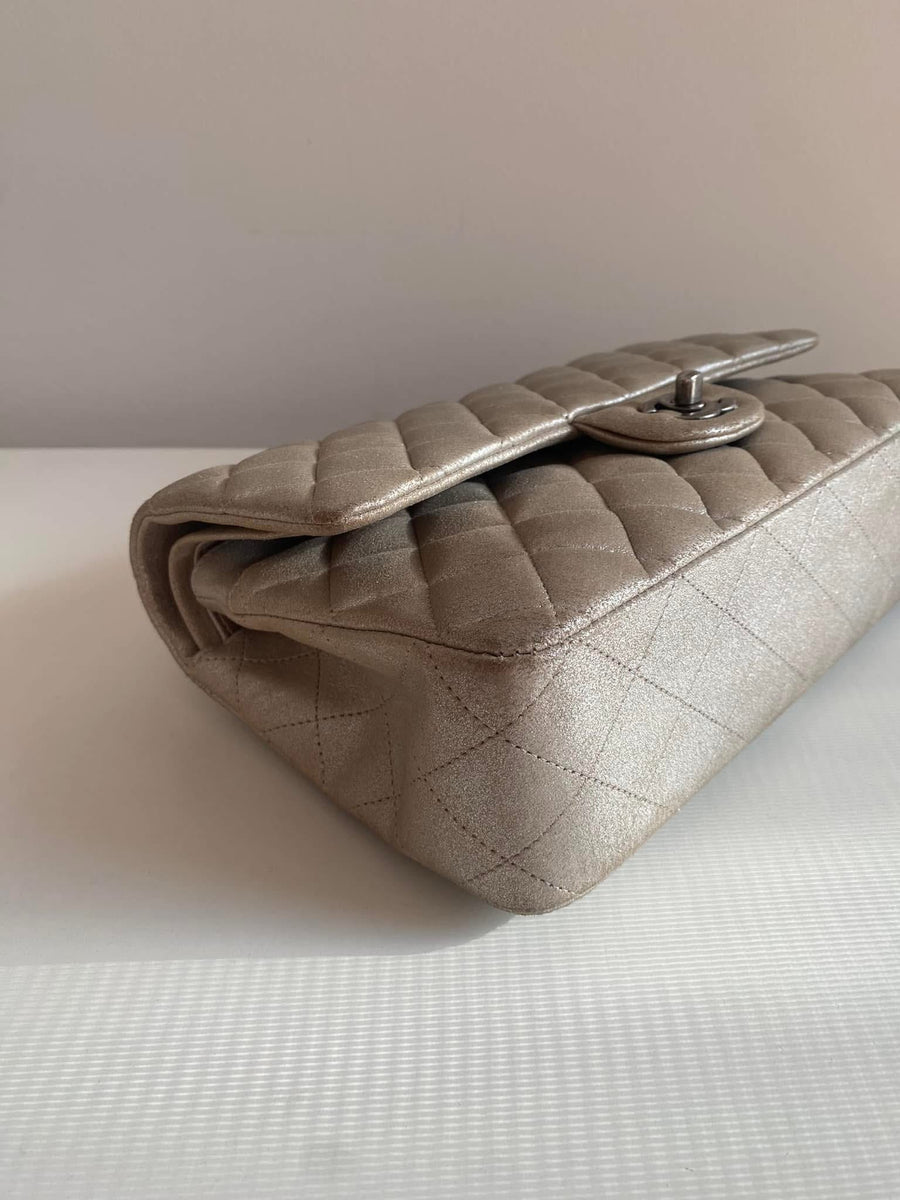 Chanel Classic Medium Flap Caviar Lambskin Ruthenium Hardware