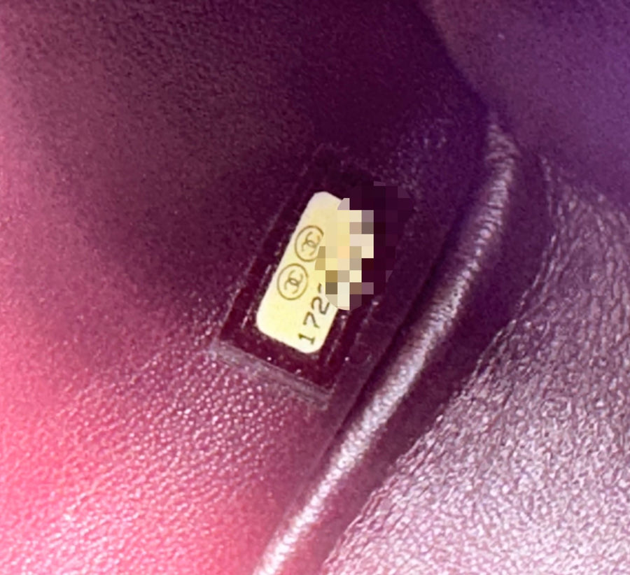 CHANEL Jumbo Classic Double Flap Burgundy Lambskin GHW