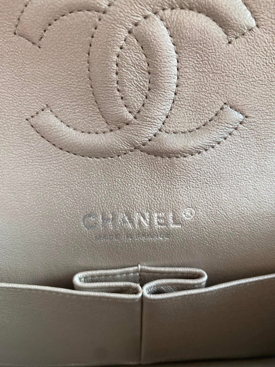 Chanel Classic Medium Flap Caviar Lambskin Ruthenium Hardware