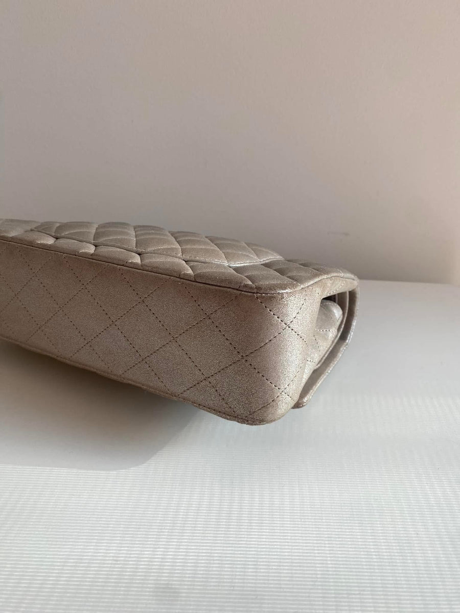 Chanel Classic Medium Flap Caviar Lambskin Ruthenium Hardware