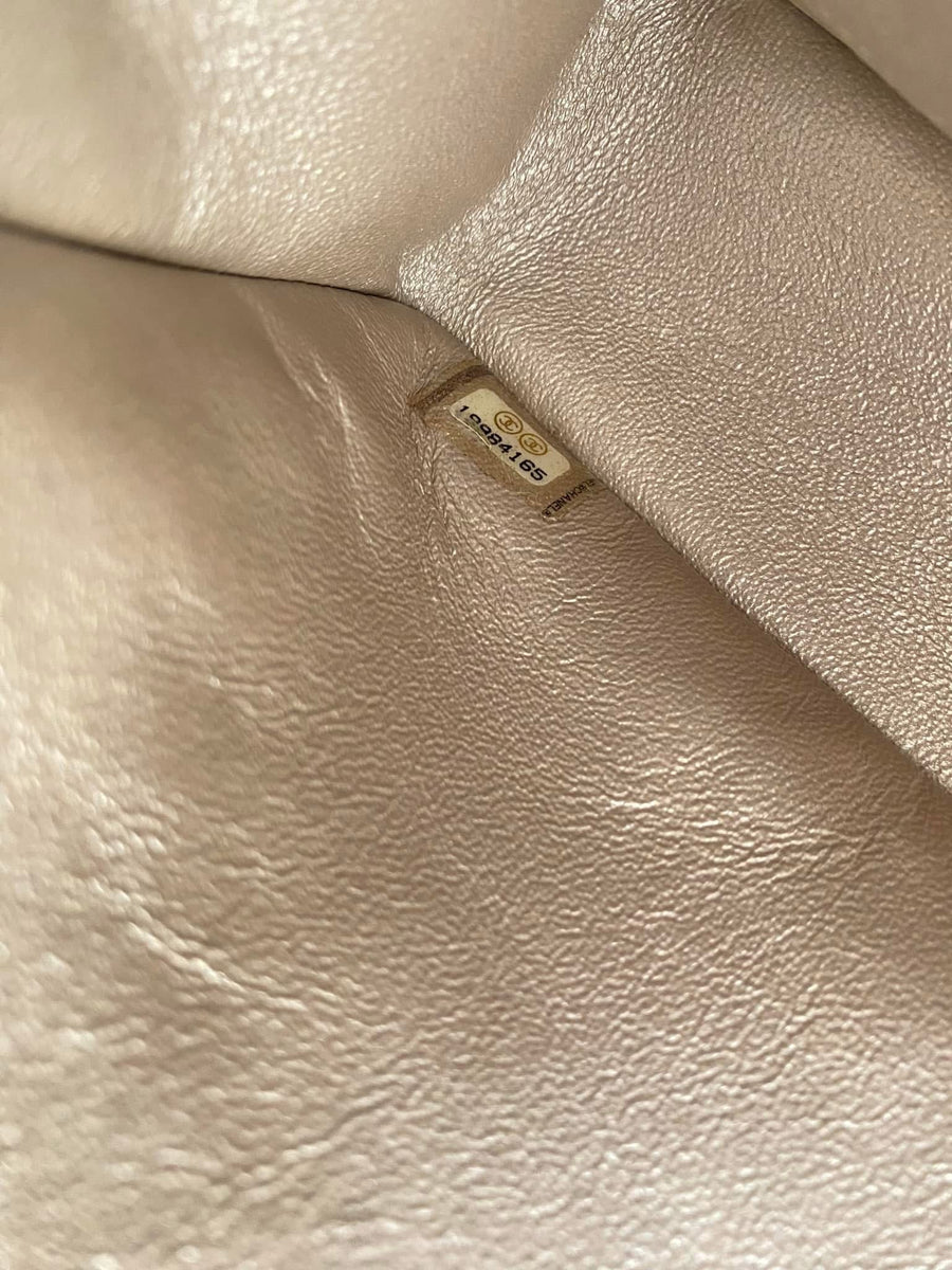 Chanel Classic Medium Flap Caviar Lambskin Ruthenium Hardware