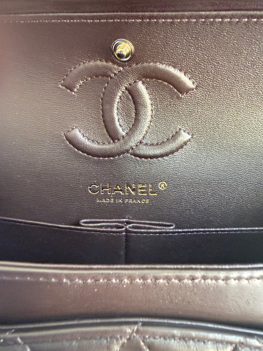Chanel Small Chocolate Classic Double Flap Bag – 21A Collection