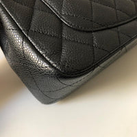 Chanel Caviar Black Quilted Classic Flap Mini GHW