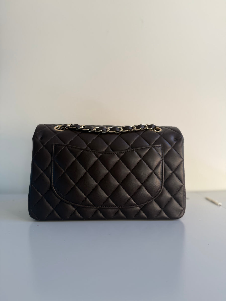 Chanel Small Chocolate Classic Double Flap Bag – 21A Collection
