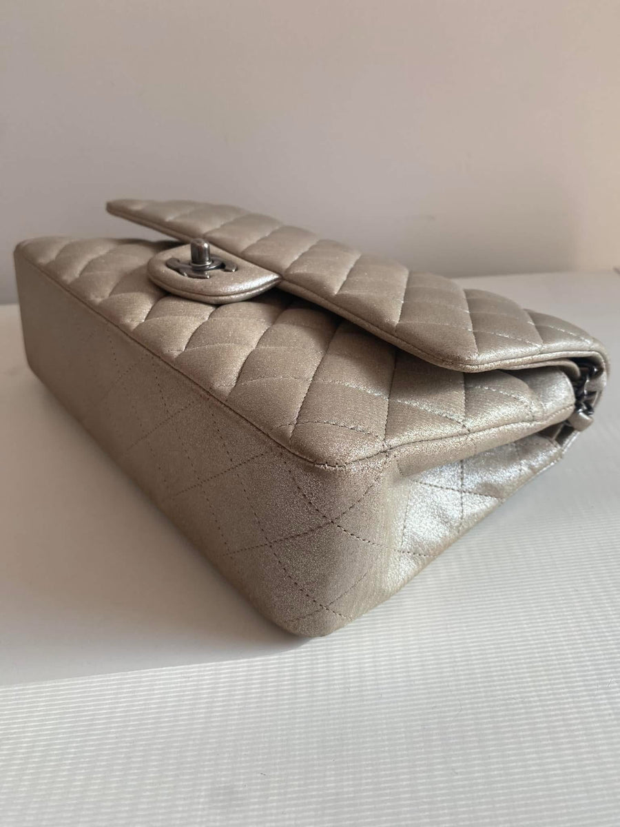 Chanel Classic Medium Flap Caviar Lambskin Ruthenium Hardware