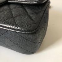 Chanel Caviar Black Quilted Classic Flap Mini GHW