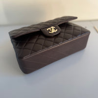 Chanel Small Chocolate Classic Double Flap Bag – 21A Collection