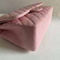 CHANEL Jumbo Classic Double Flap Pink Lambskin GHW