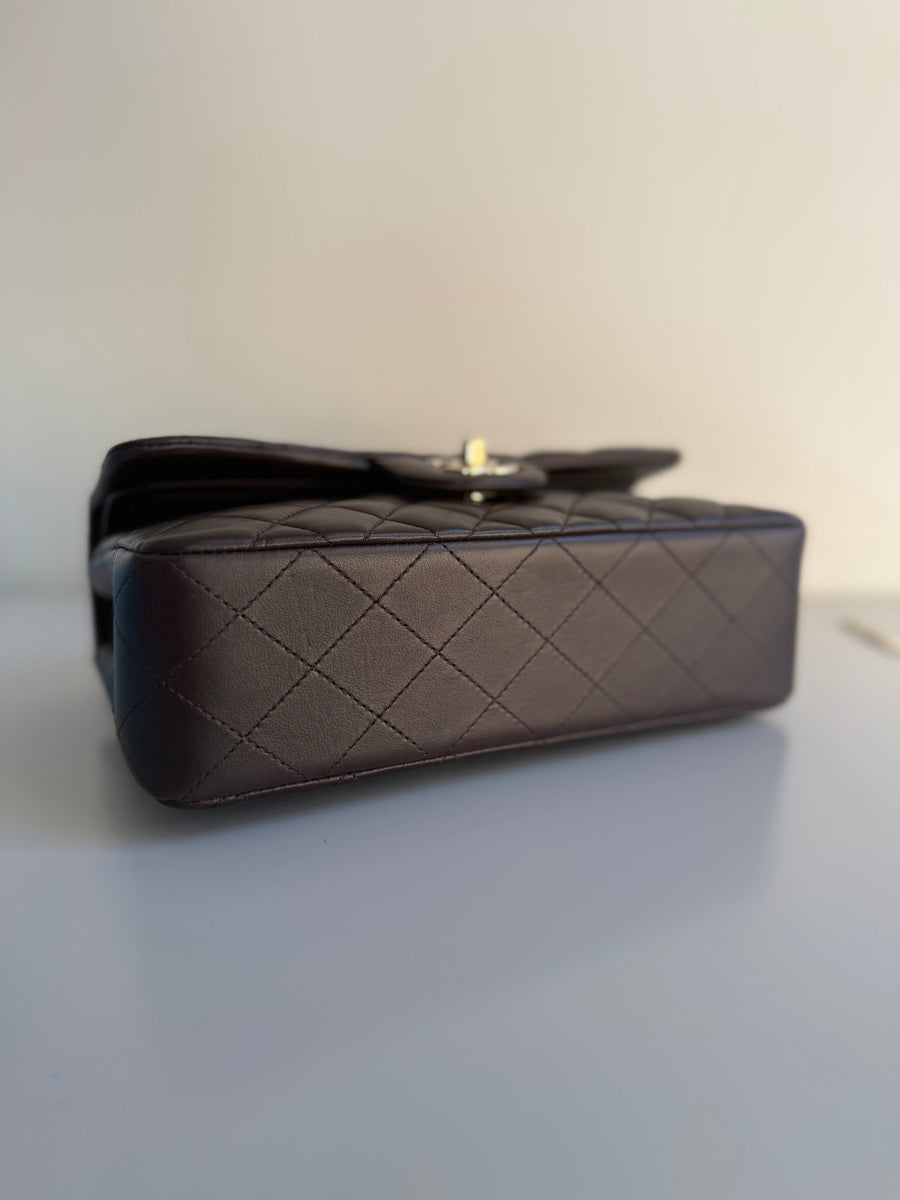 Chanel Small Chocolate Classic Double Flap Bag – 21A Collection