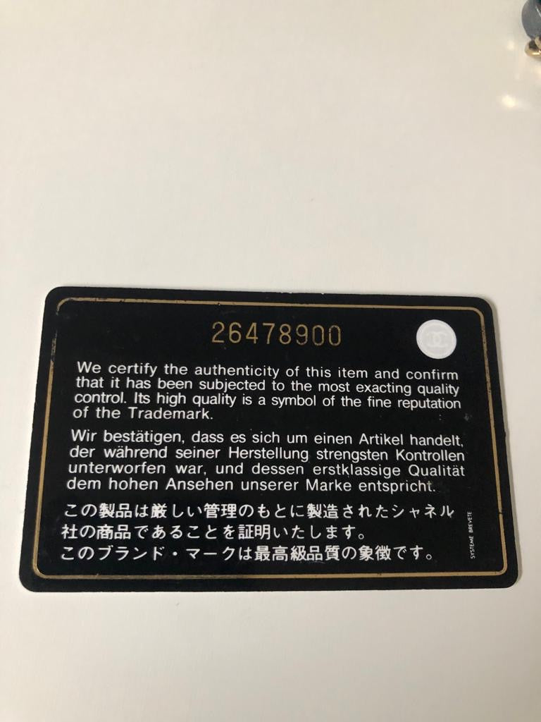 Chanel 18B Dark Grey Caviar Classic Flap Mini GHW.