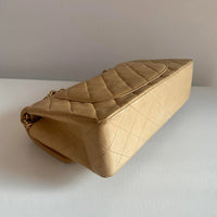 CHANEL Vintage 24K Medium Classic Lambskin Double Flap GHW