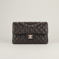 Chanel Small Chocolate Classic Double Flap Bag – 21A Collection (Copy)