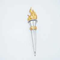 KARL LAGERFELD Rare Vintage Torch Pin Brooch