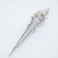 KARL LAGERFELD Rare Vintage Torch Pin Brooch