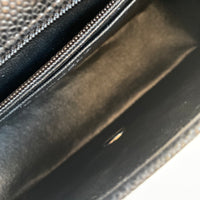 CHANEL Chanel Caviar Black Quilted Classic Flap Mini SHW