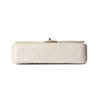 CHANEL 20B Iridescent Ivory Medium Classic Double Flap