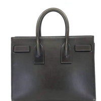 Dark Slate Gray SAINT LAURENT Sac De Jour in Red Velvet Smooth Leather