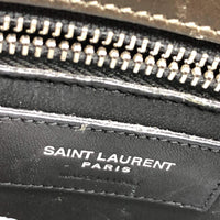 Dim Gray SAINT LAURENT Sac De Jour in Red Velvet Smooth Leather